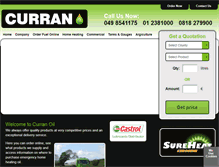 Tablet Screenshot of curranoil.com